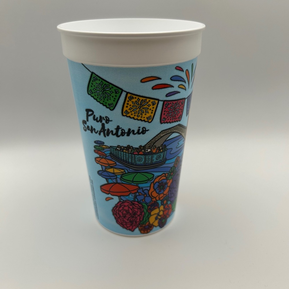 McDonalds Puro San Antonio Fiesta Souvenir Cup 2026 Mariachi Reusable Plastic
